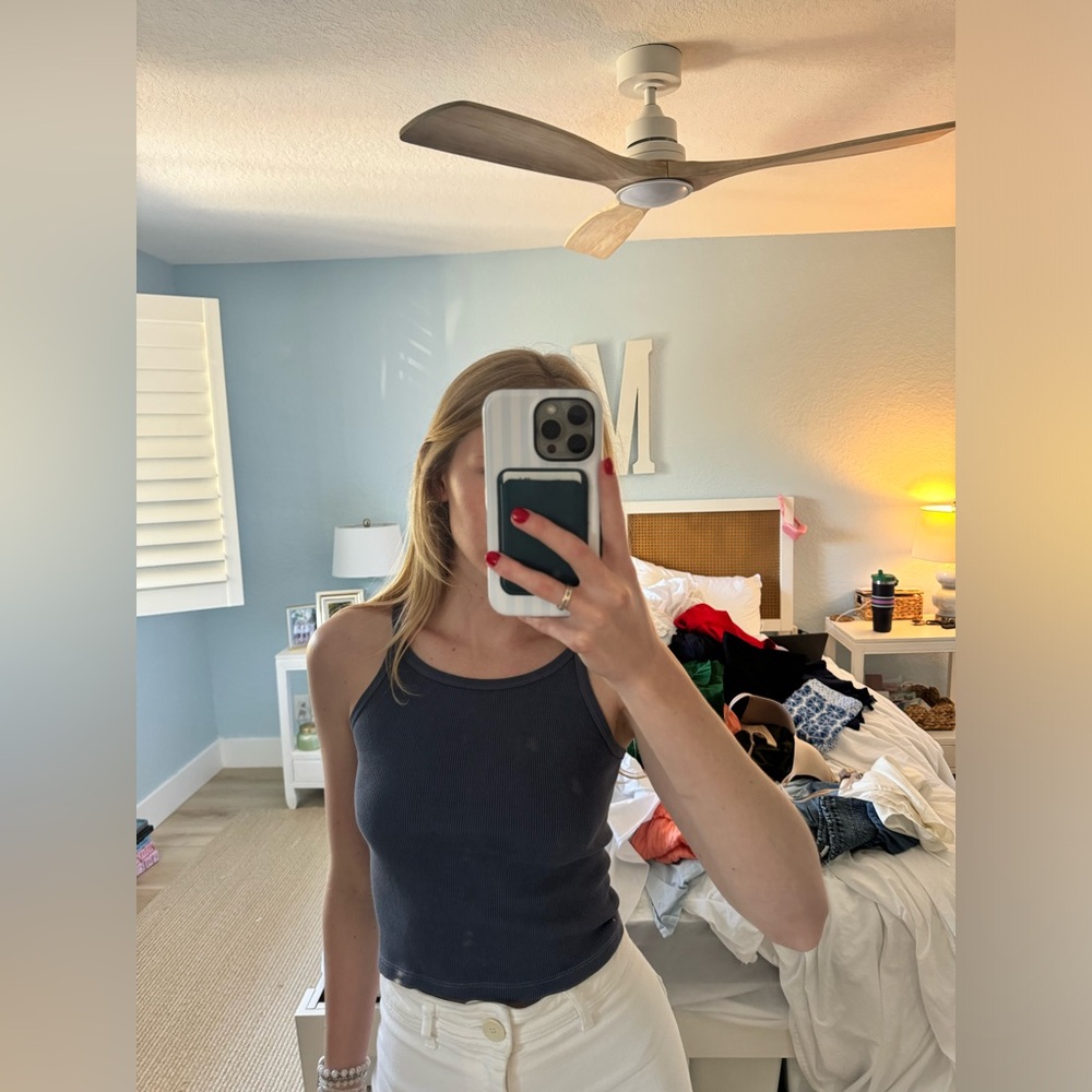 Brandy Melville Navy Tank Top